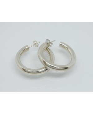 Silver Hoop Earrings