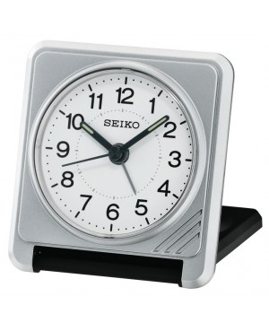 Seiko Grey Travel Alarm Clock