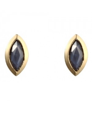 9ct Gold & Sapphire Earrings