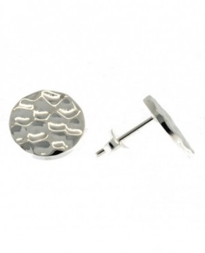 Silver Honeycomb Earrings