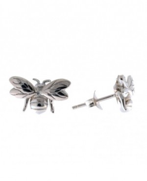 Silver Bee Earring