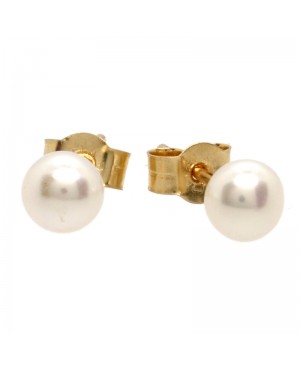 9ct Gold Freshwater Pearl Earrings