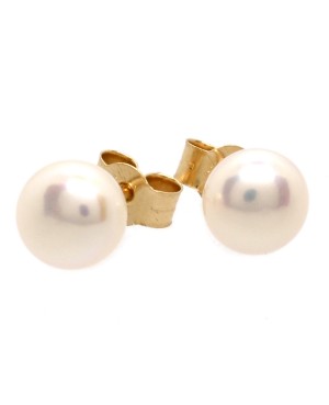 9ct Gold Freshwater Pearl Earrings