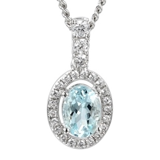 Aquamarine Pendant